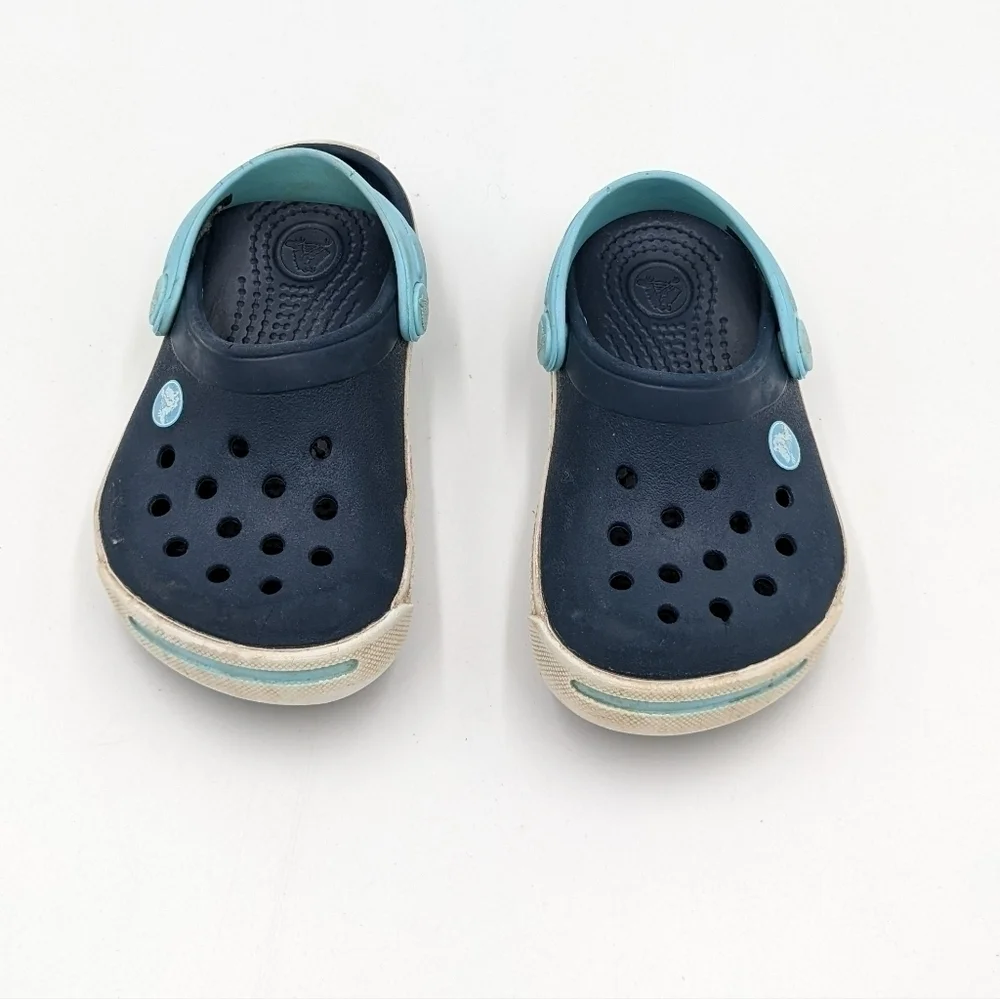 Crocs Blue Sandal Water Shoe 4T 5T